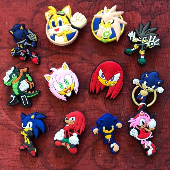 Other - 🛍️5$20🛍️NWOT Sonic the Hedgehog Shoe Charms.